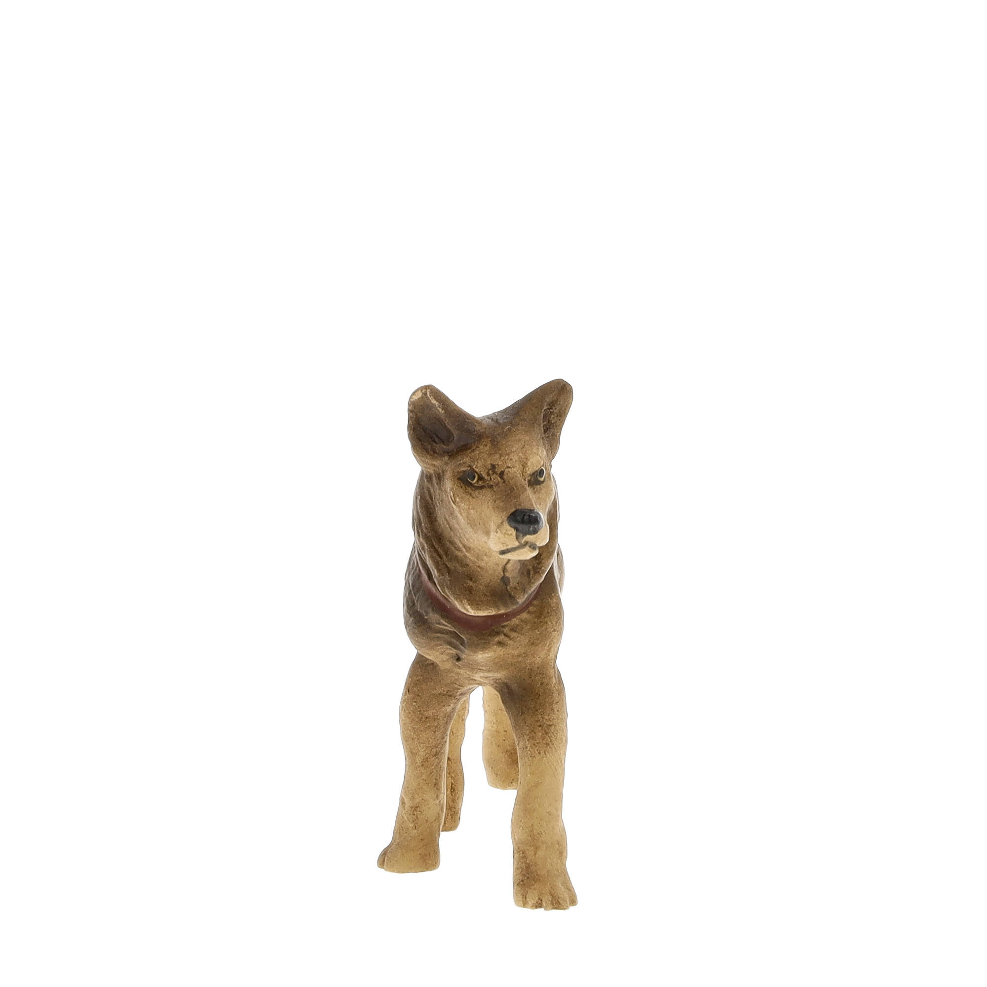 Braune Hundefigur stehend