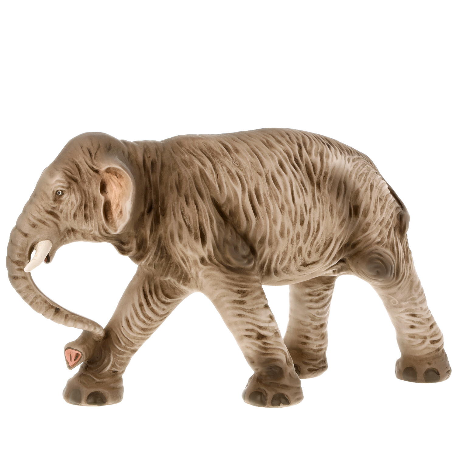 Realistische Wollmammut-Spielfigur in Braun