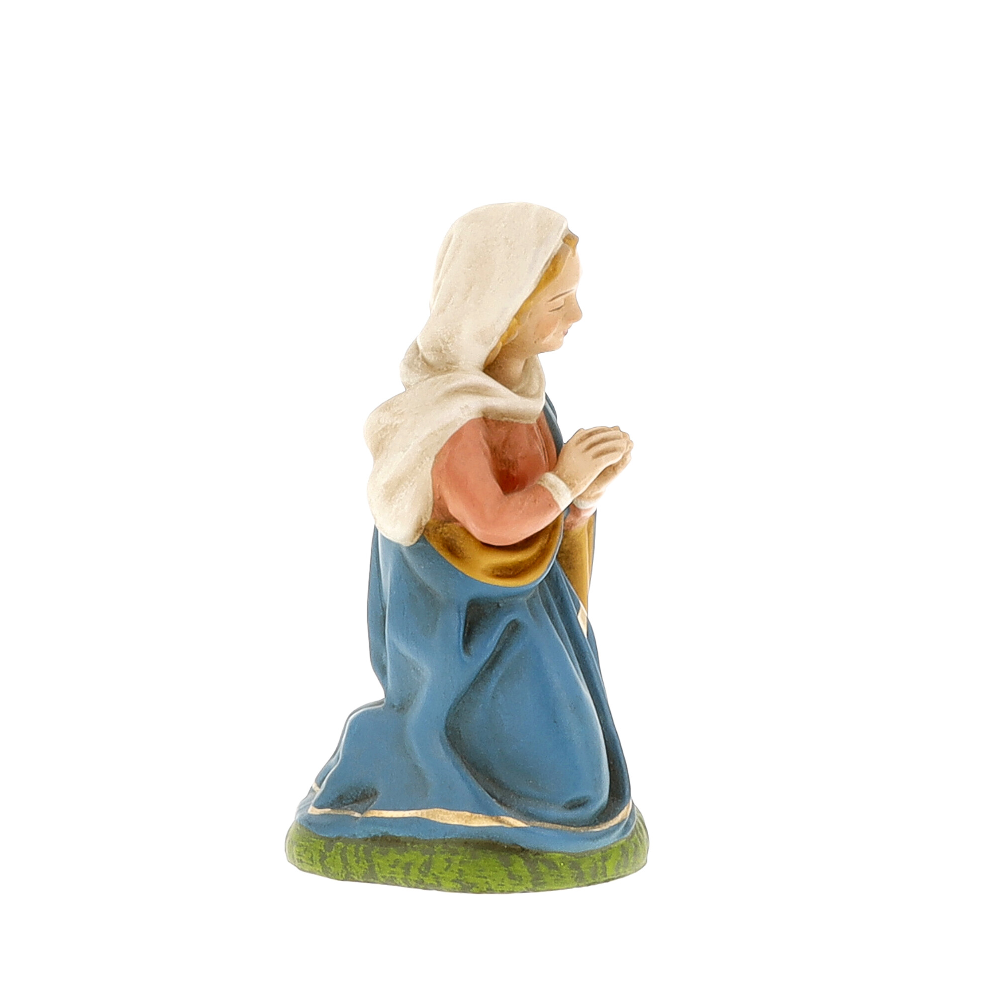 Krippenfigur Maria kniend mit gefalteten Händen