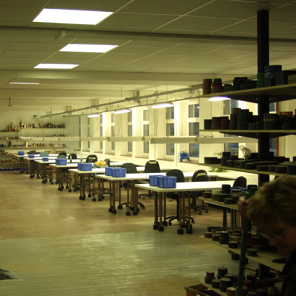 Ausbau der Arbeitsräume, 2003