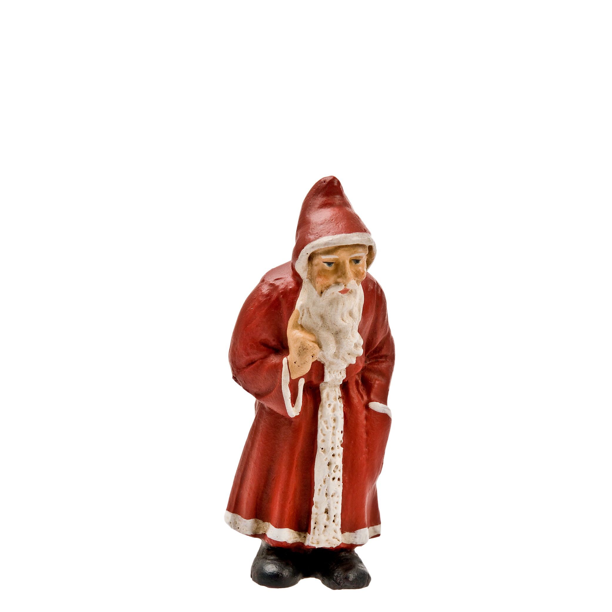 Weihnachtsmann Dekofigur rot, stehende Figur
