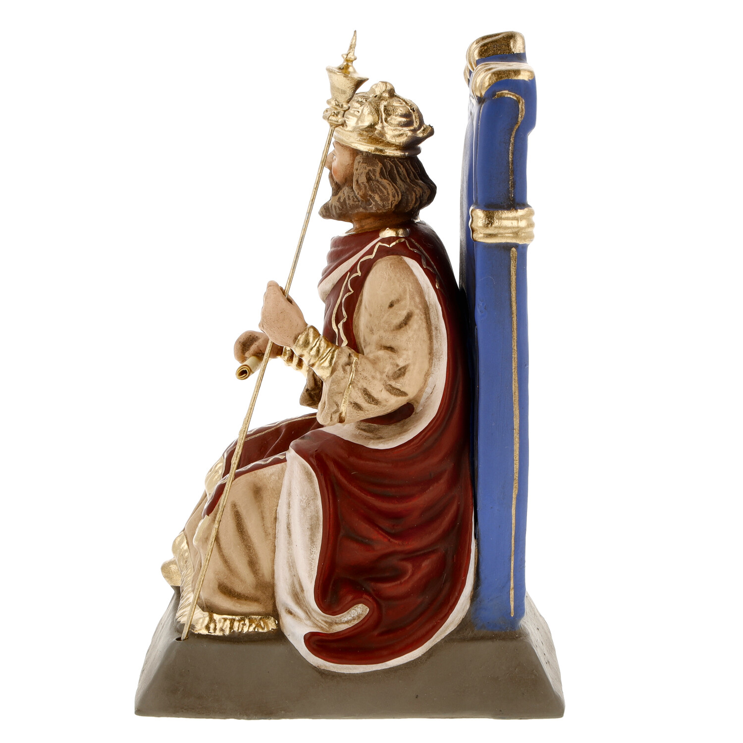 Herodes auf Thron sitzend - Marolin Krippenfigur - made in Germany