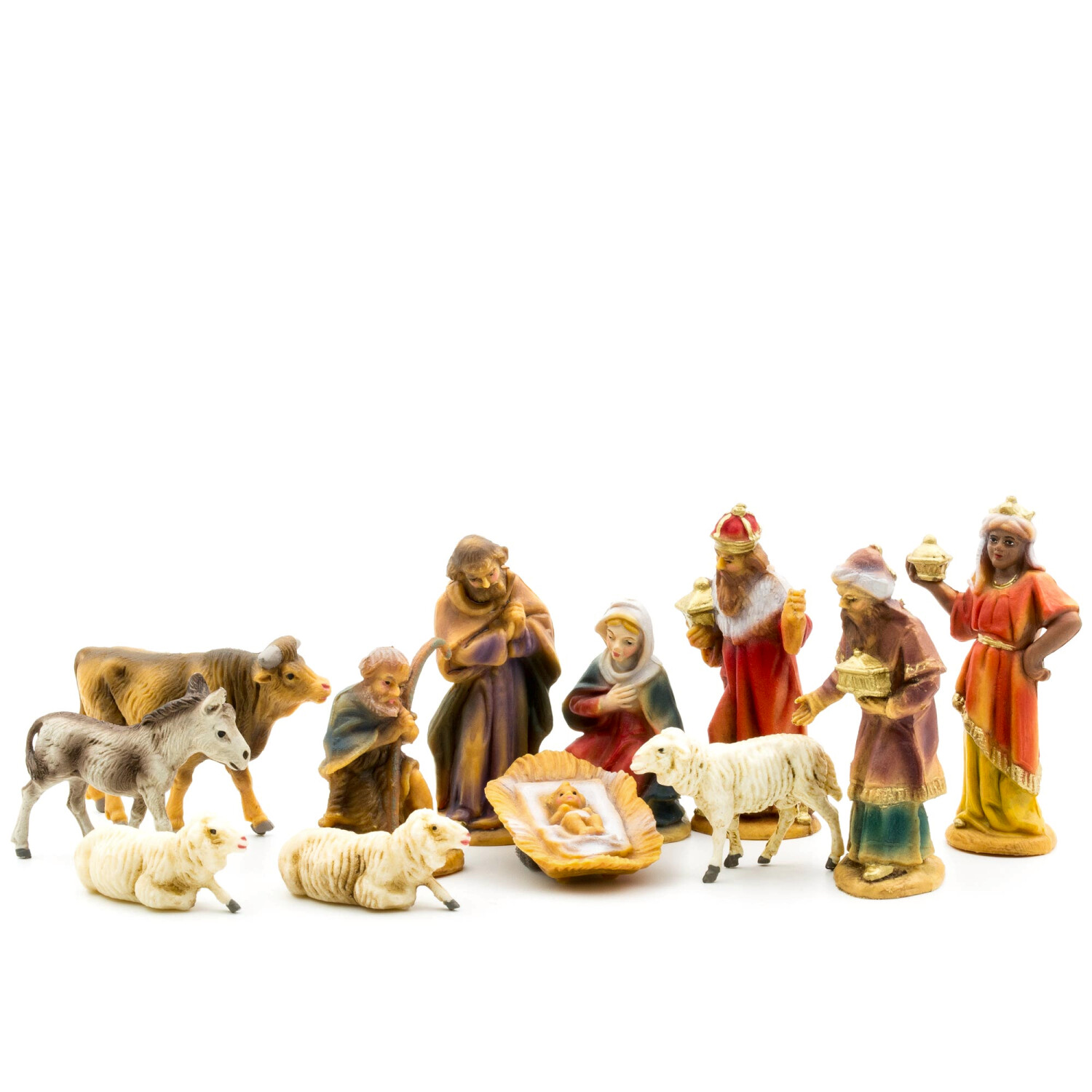 Krippenfiguren set - Marolin Plastik - Krippenfigur aus Kunststoff - made in Germany