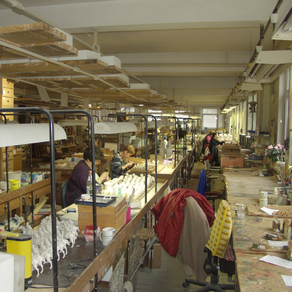 Ausbau der Arbeitsräume, 2003
