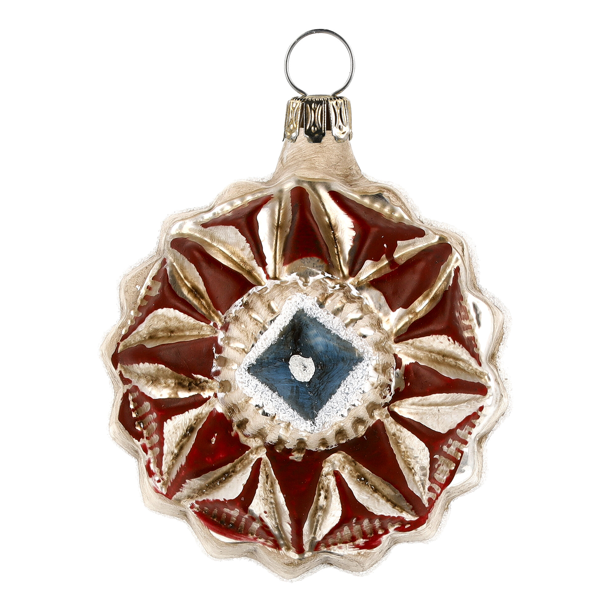 Nostalgisches Glasornament - Amerikanisches Kaleidoskop