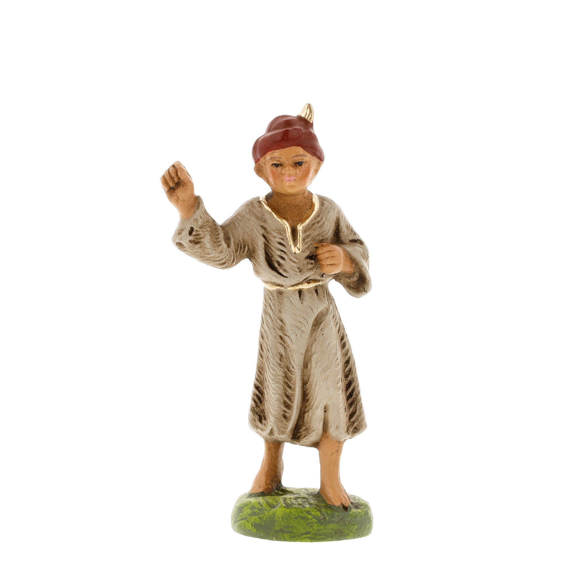 Kameltreiber braun - MAROLIN Krippenfigur 9cm Größe