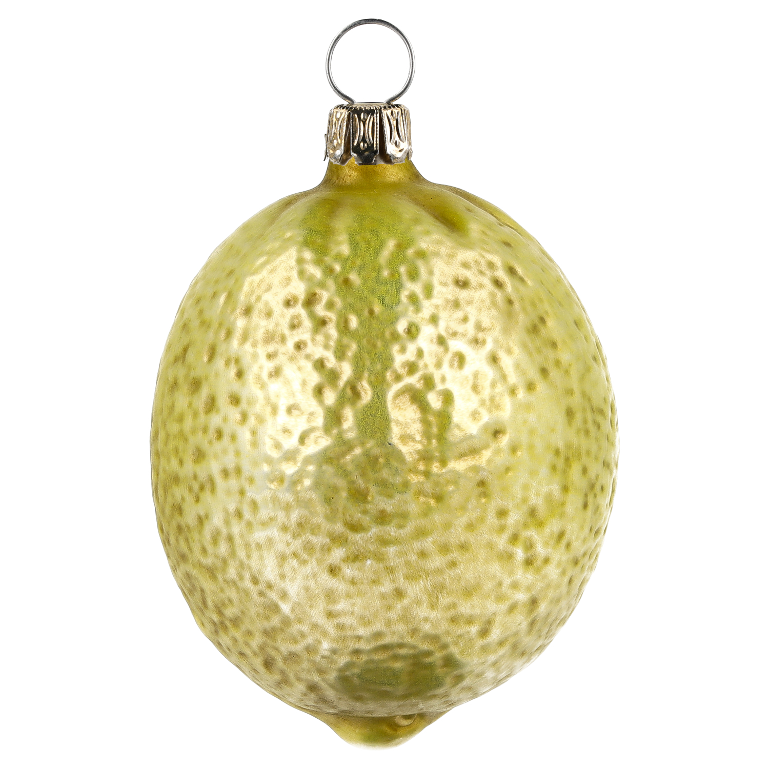 Christbaumschmuck Zitrone aus Glas, handbemalt | Marolin