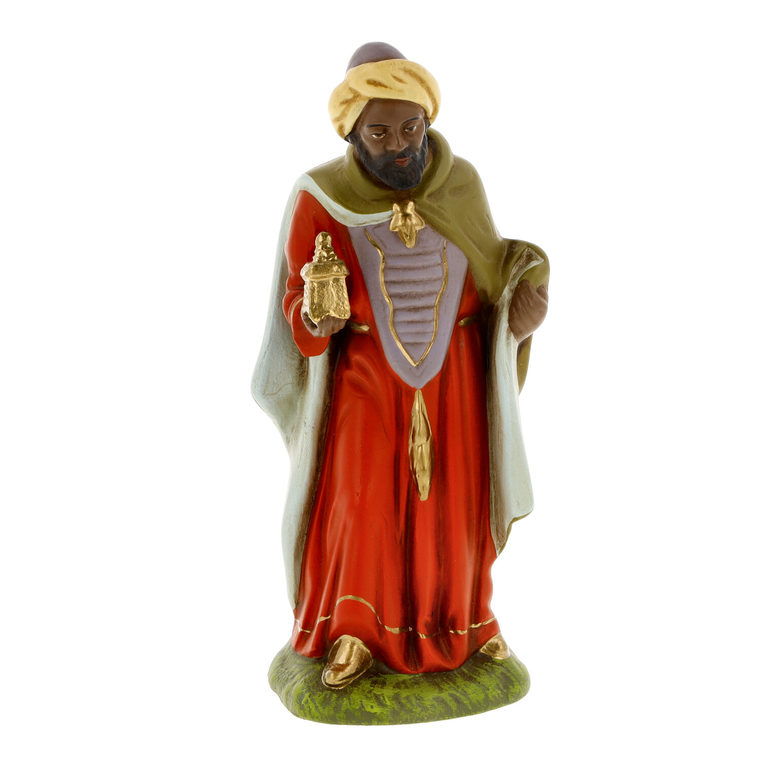 Schwarzer König - Marolin Krippenfigur - made in Germany