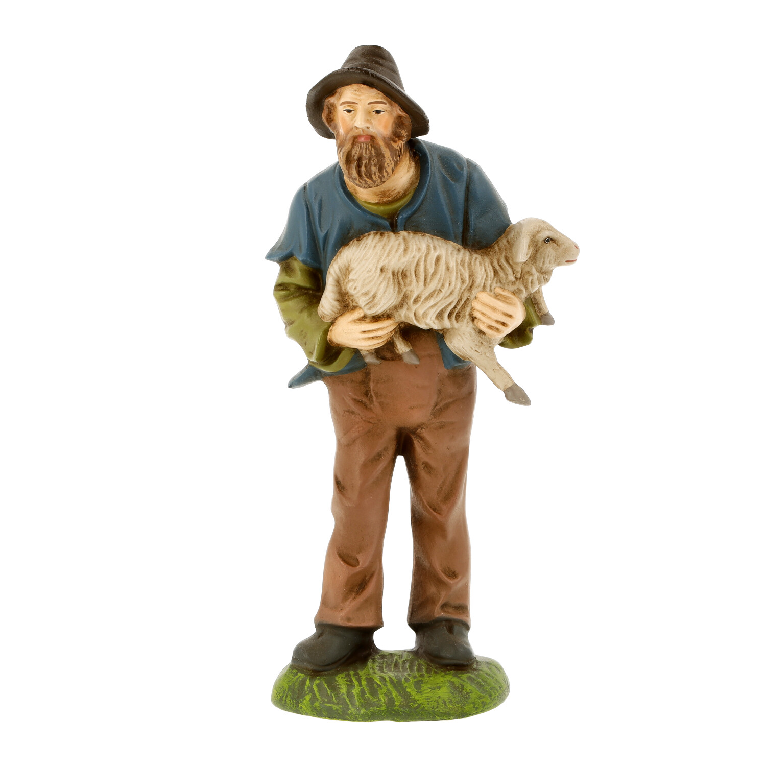 Hirte mit Schaf - Marolin Krippenfigur - made in Germany