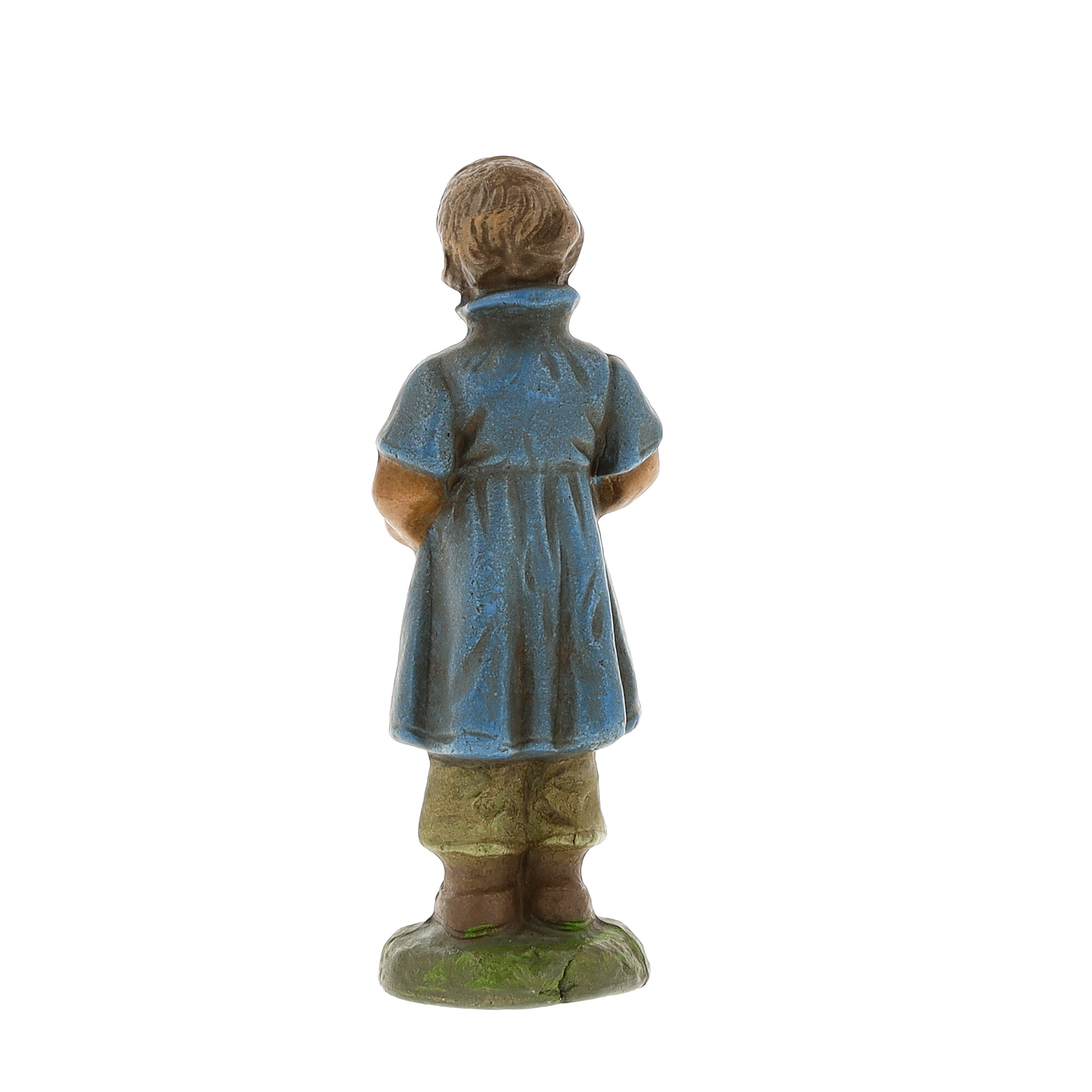 Hirtenknabe mit Hut, zu 10 - 11cm Krippenfiguren - Original MAROLIN® - Krippenfigur für Ihre Weihnachtskrippe - Made in Germany