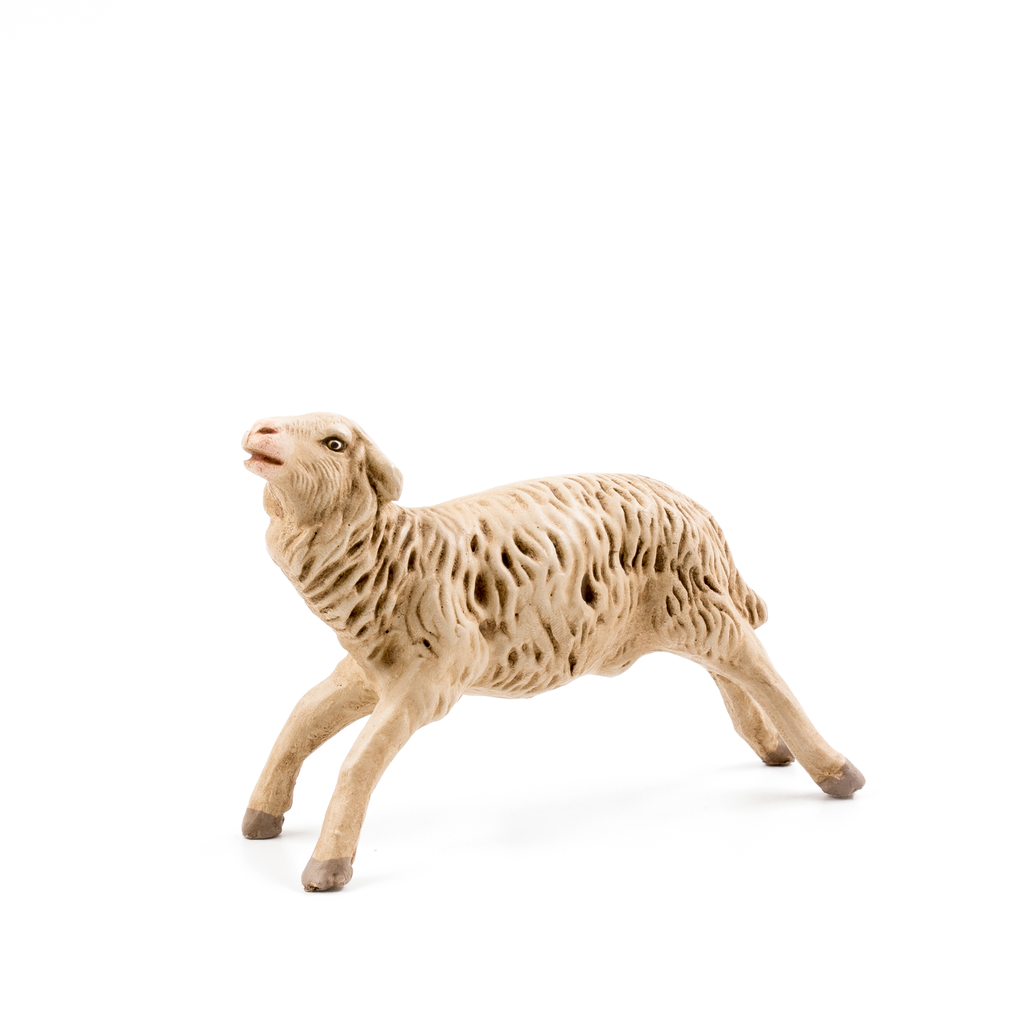 Schaf-Figur, naturgetreu, stehend