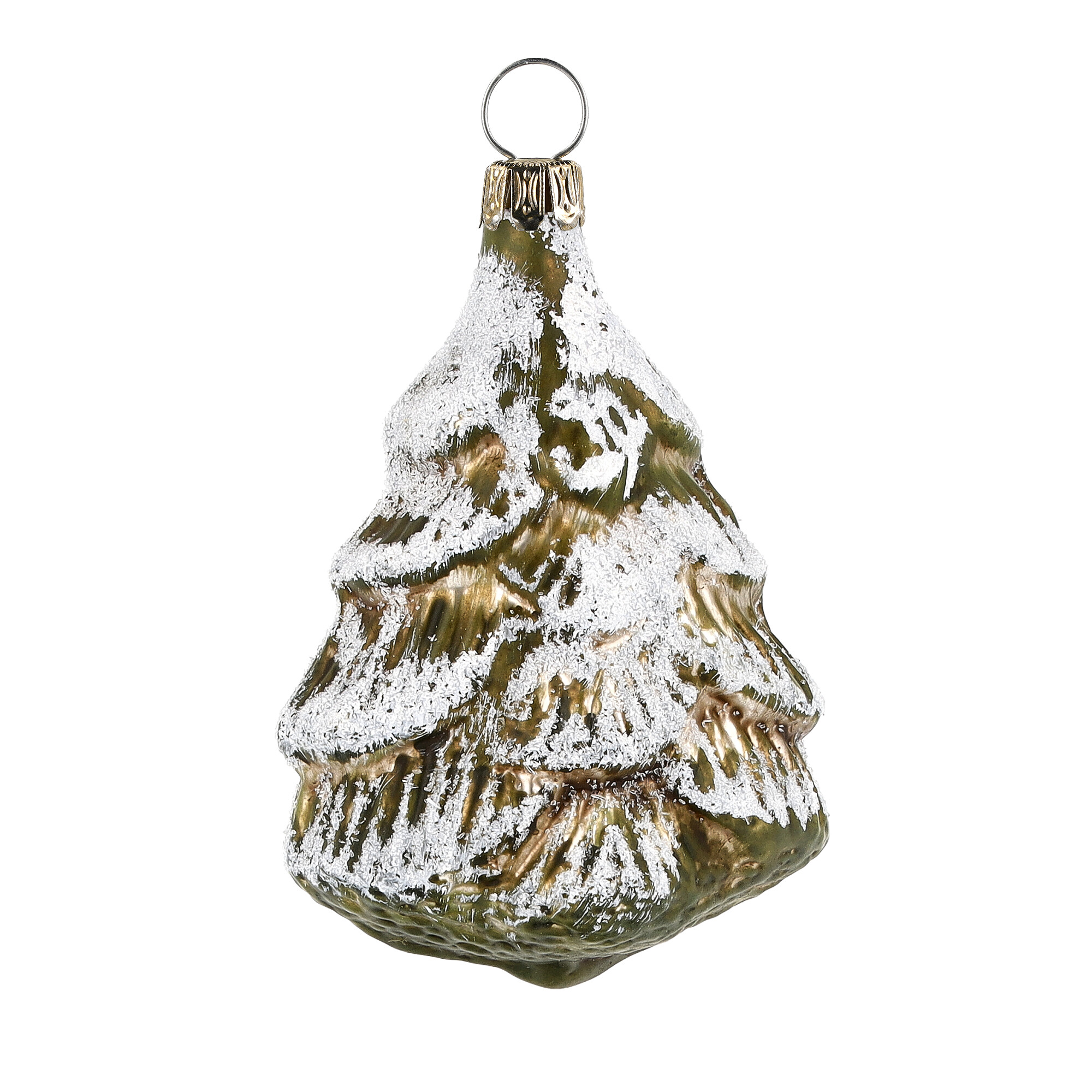 Nostalgisches Glasornament - Kleine Tanne