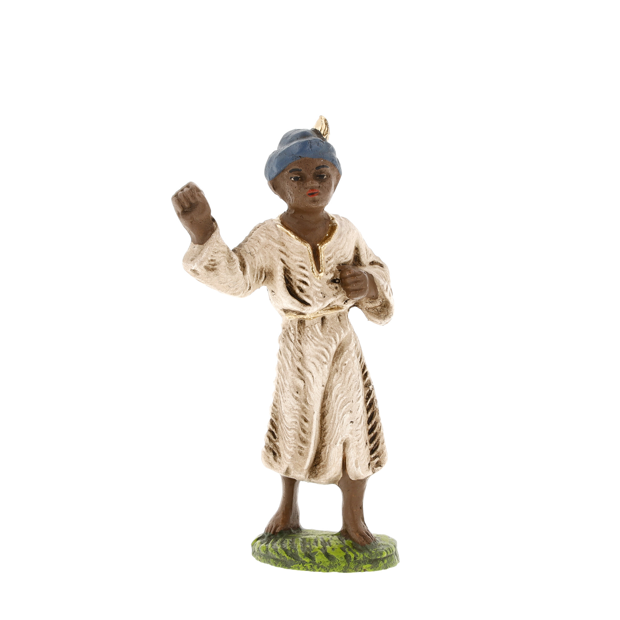Kameltreiber schwarz - MAROLIN Krippenfigur 9cm Größe