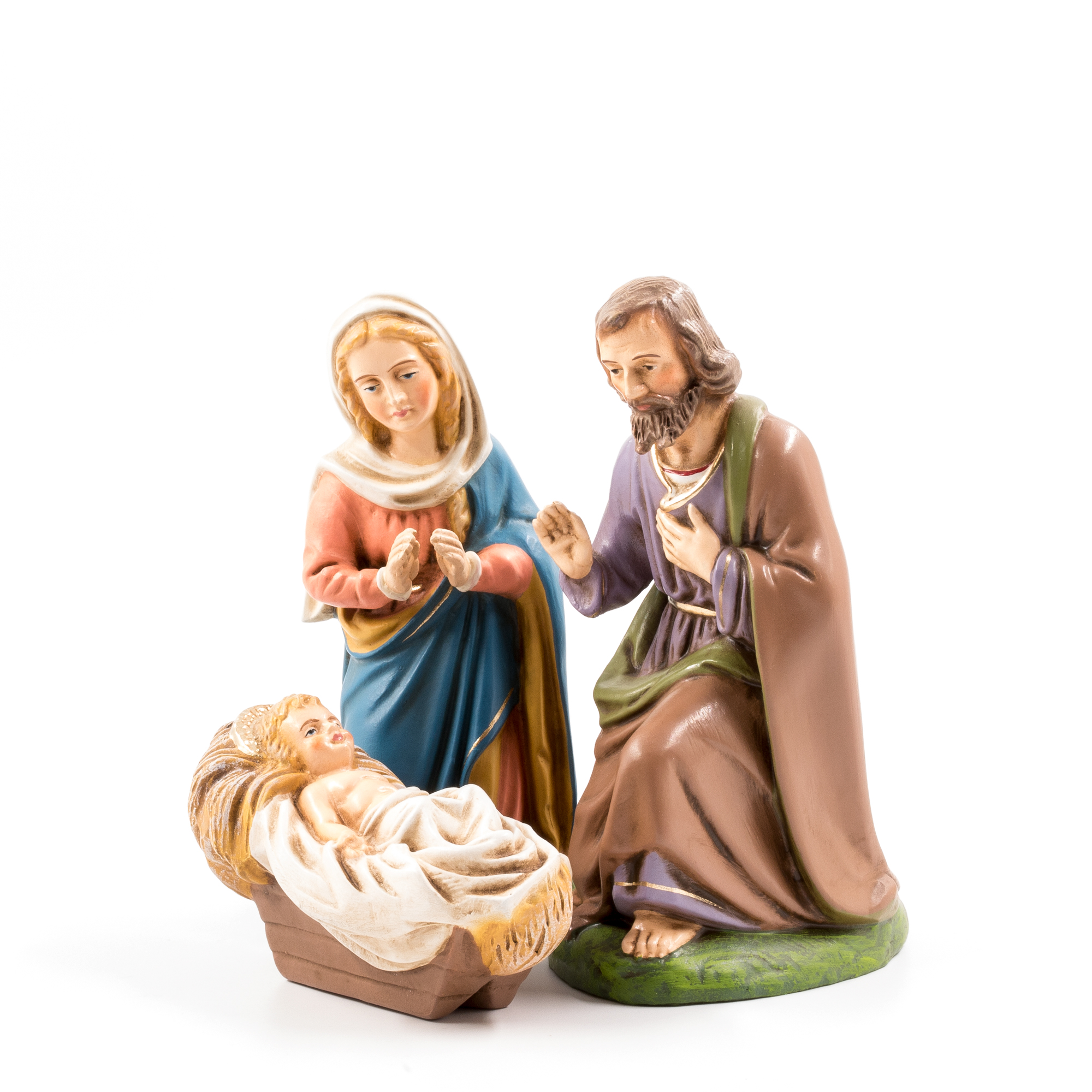 Heilige Familie, 3 Teile, zu 17cm Figuren