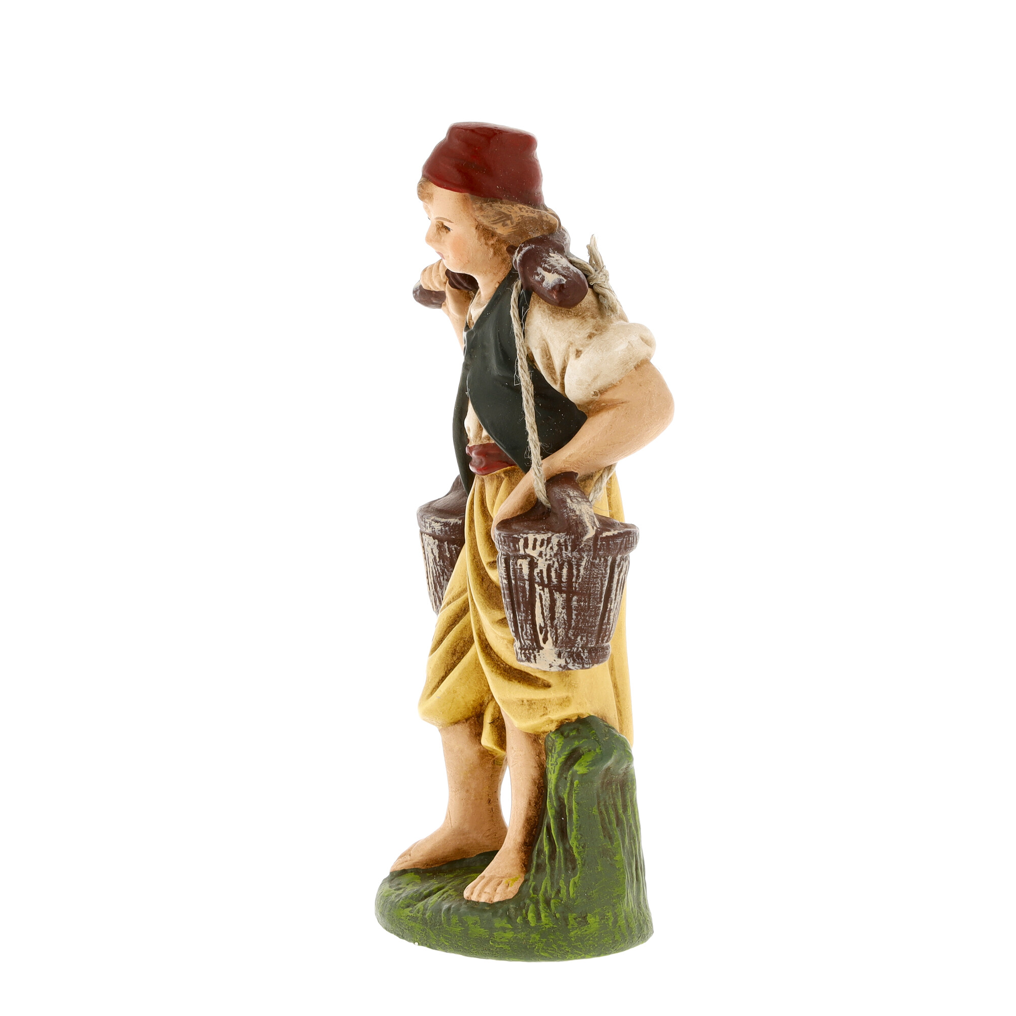 Wasserträger mit Eimer, zu 10cm Figuren