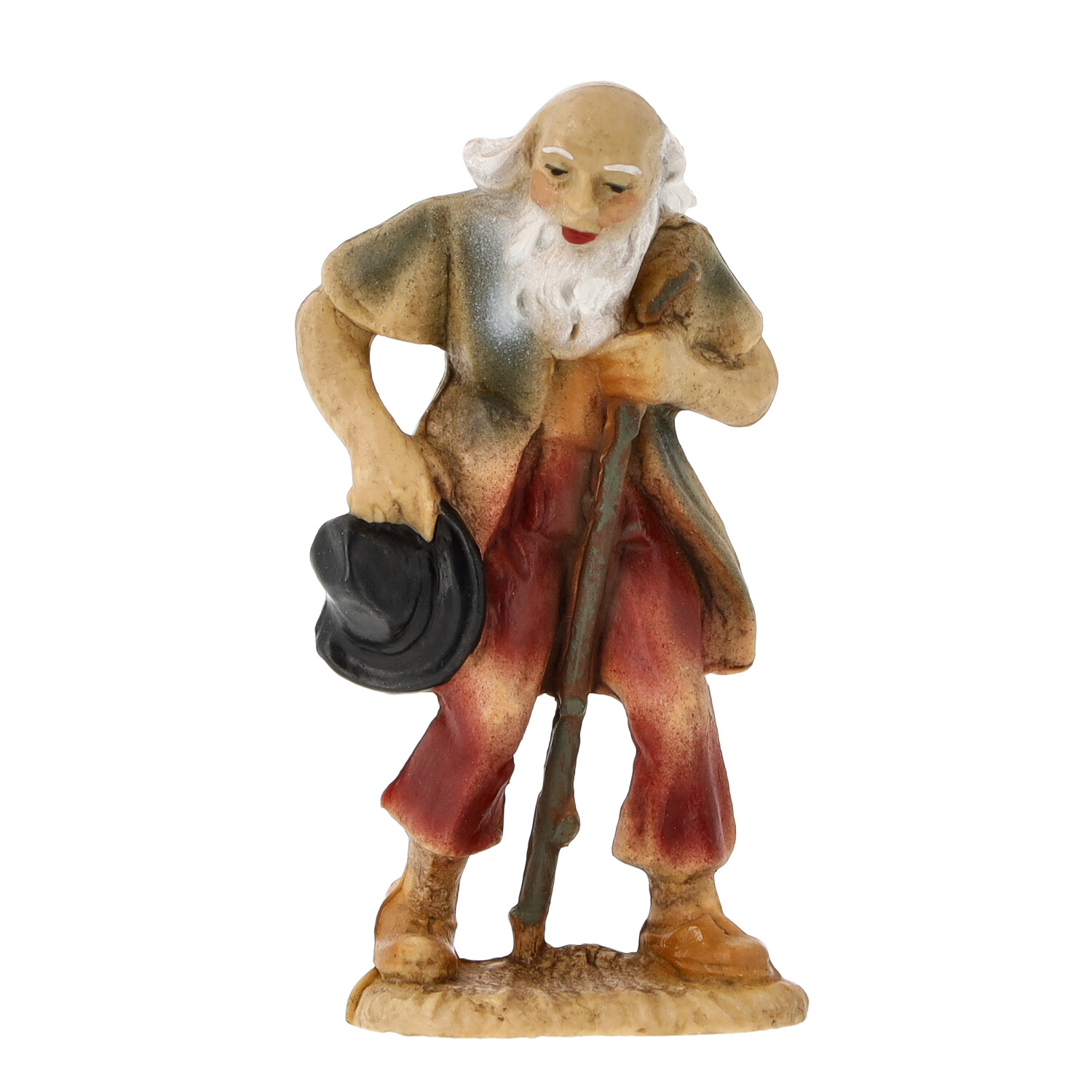 Hirte alt - Marolin Plastik - Krippenfigur aus Kunststoff - made in Germany