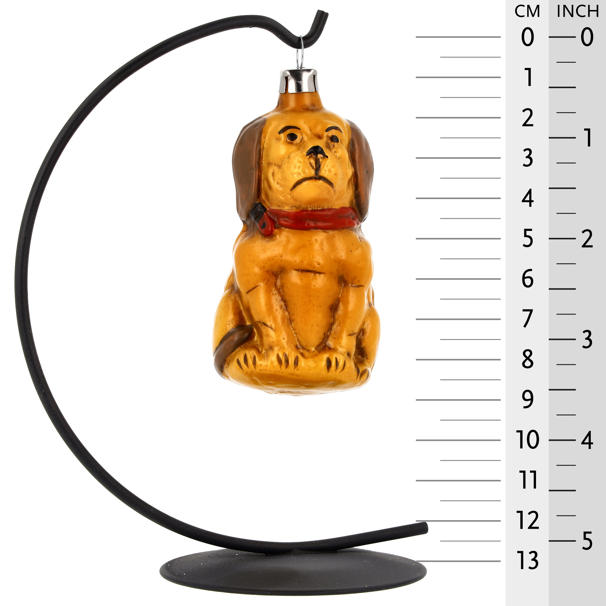 Nostalgisches Glasornament - Hund