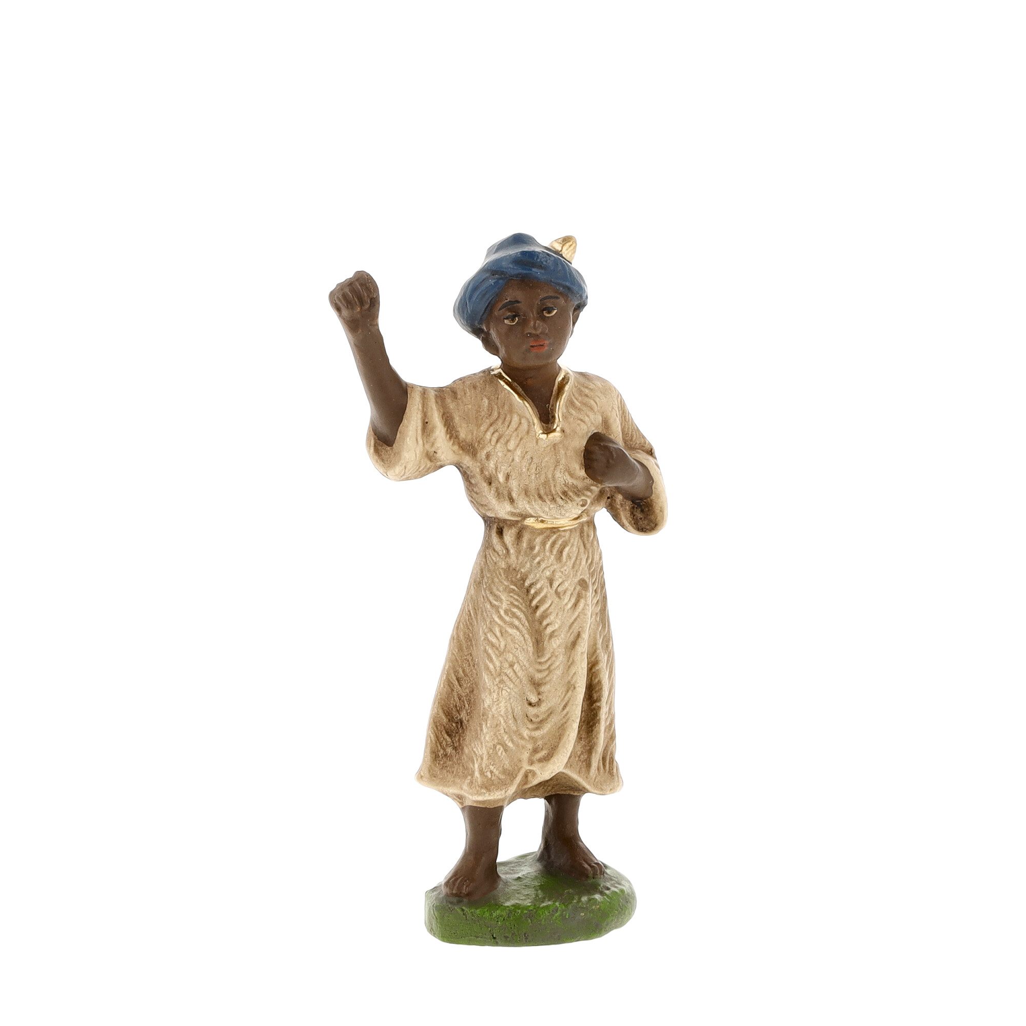 Kameltreiber schwarz - MAROLIN Krippenfigur