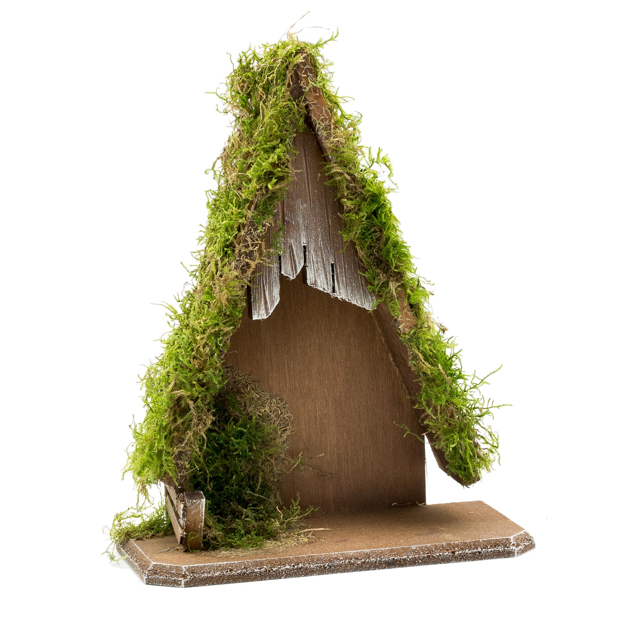 Spitzstall aus Holz, zu 12cm Figuren
