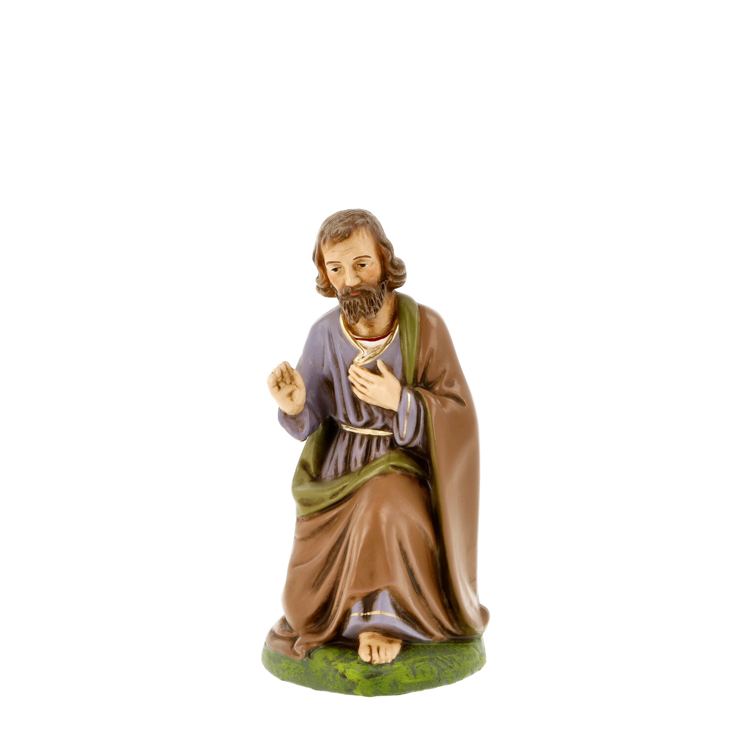Josef kniend - Marolin Krippenfigur - made in Germany