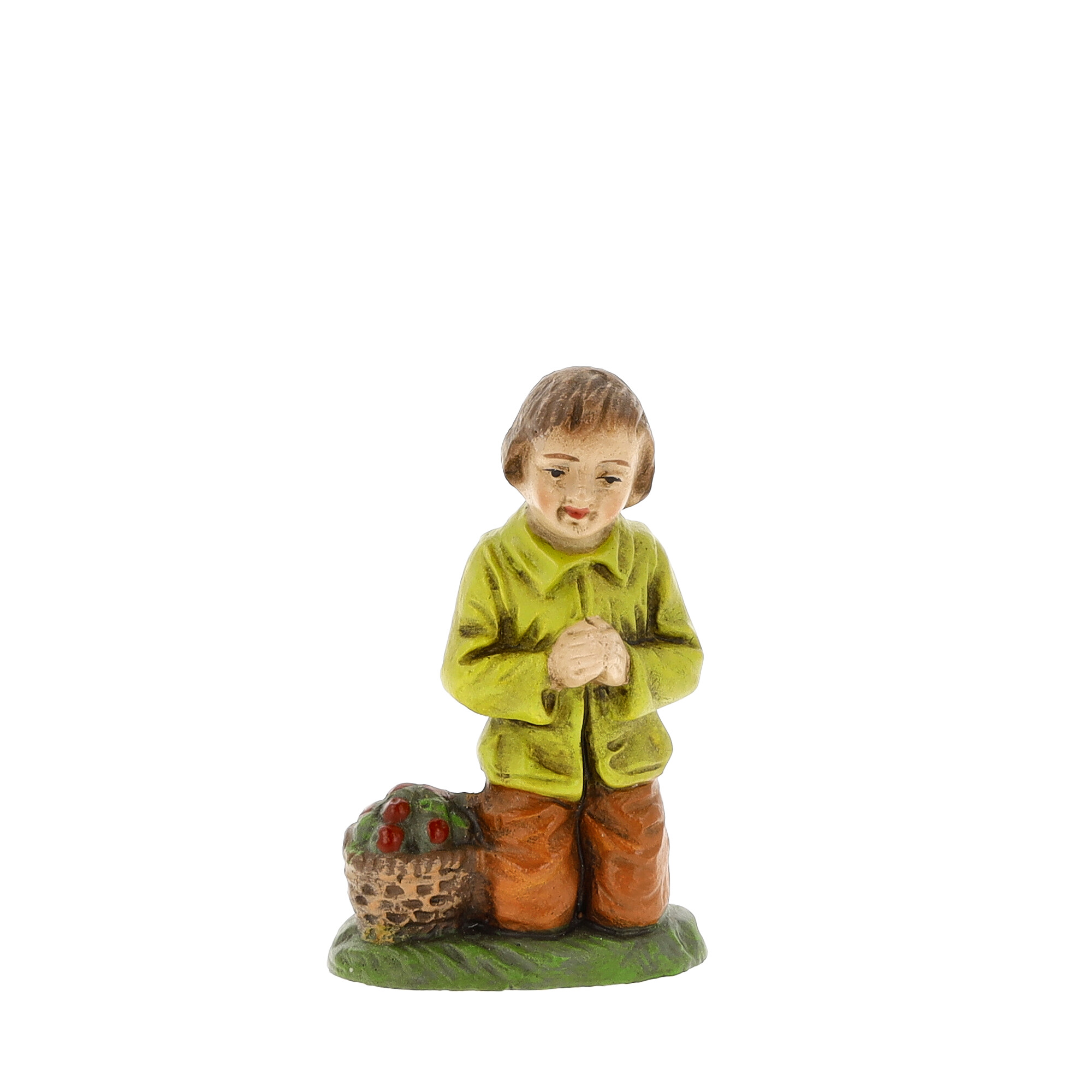 Hirtenknabe betend, zu 10 - 11cm Krippenfiguren - Original MAROLIN® - Krippenfigur für Ihre Weihnachtskrippe - Made in Germany