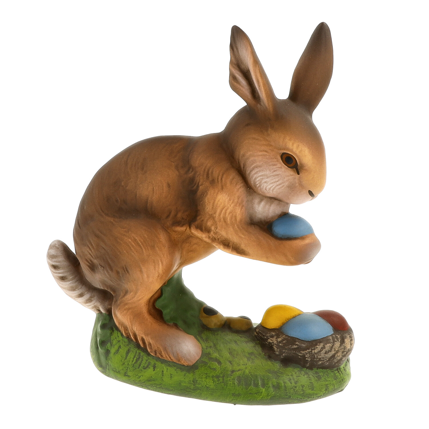 Hase mit Osternest