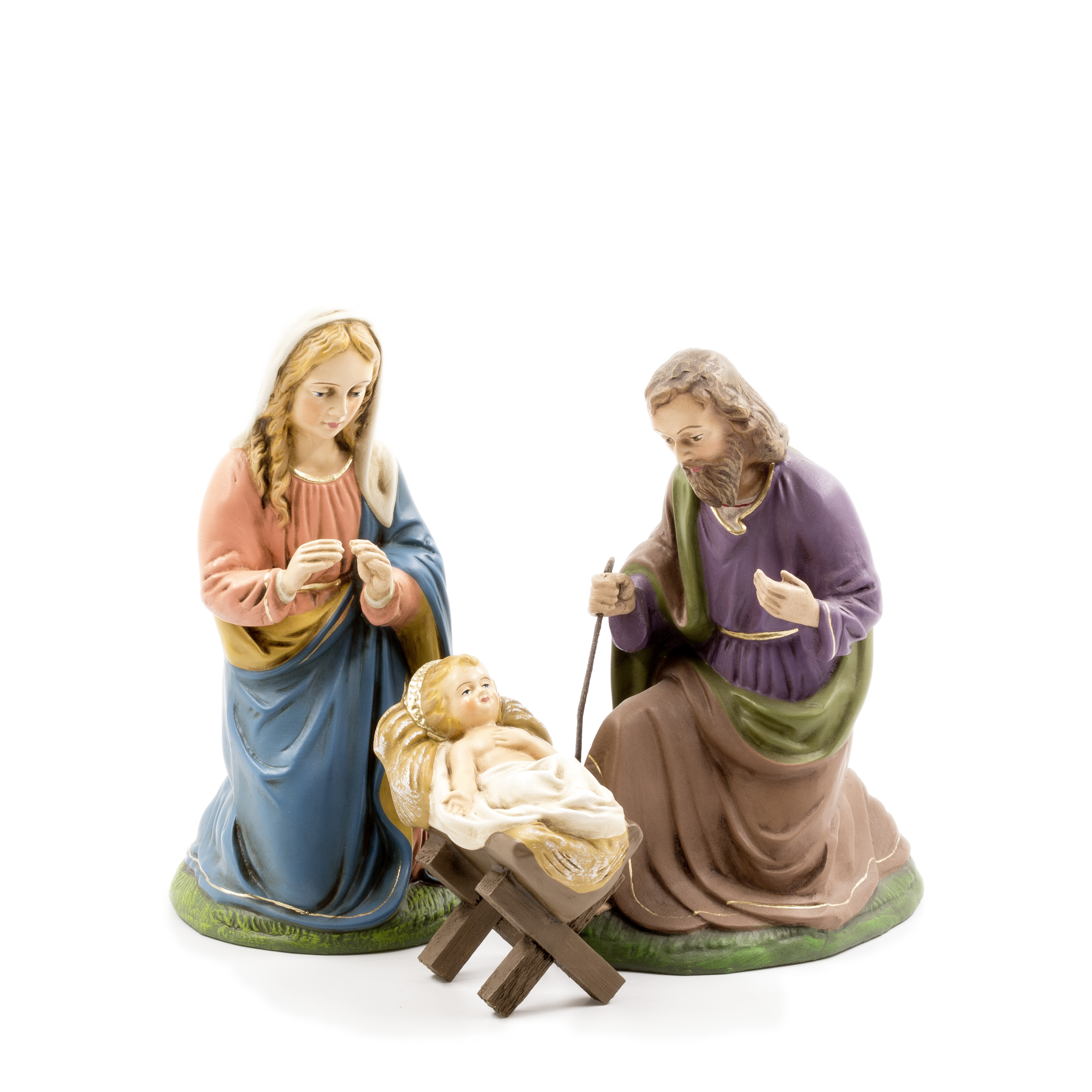 Heilige Familie, 3 Teile, zu 21cm Figuren