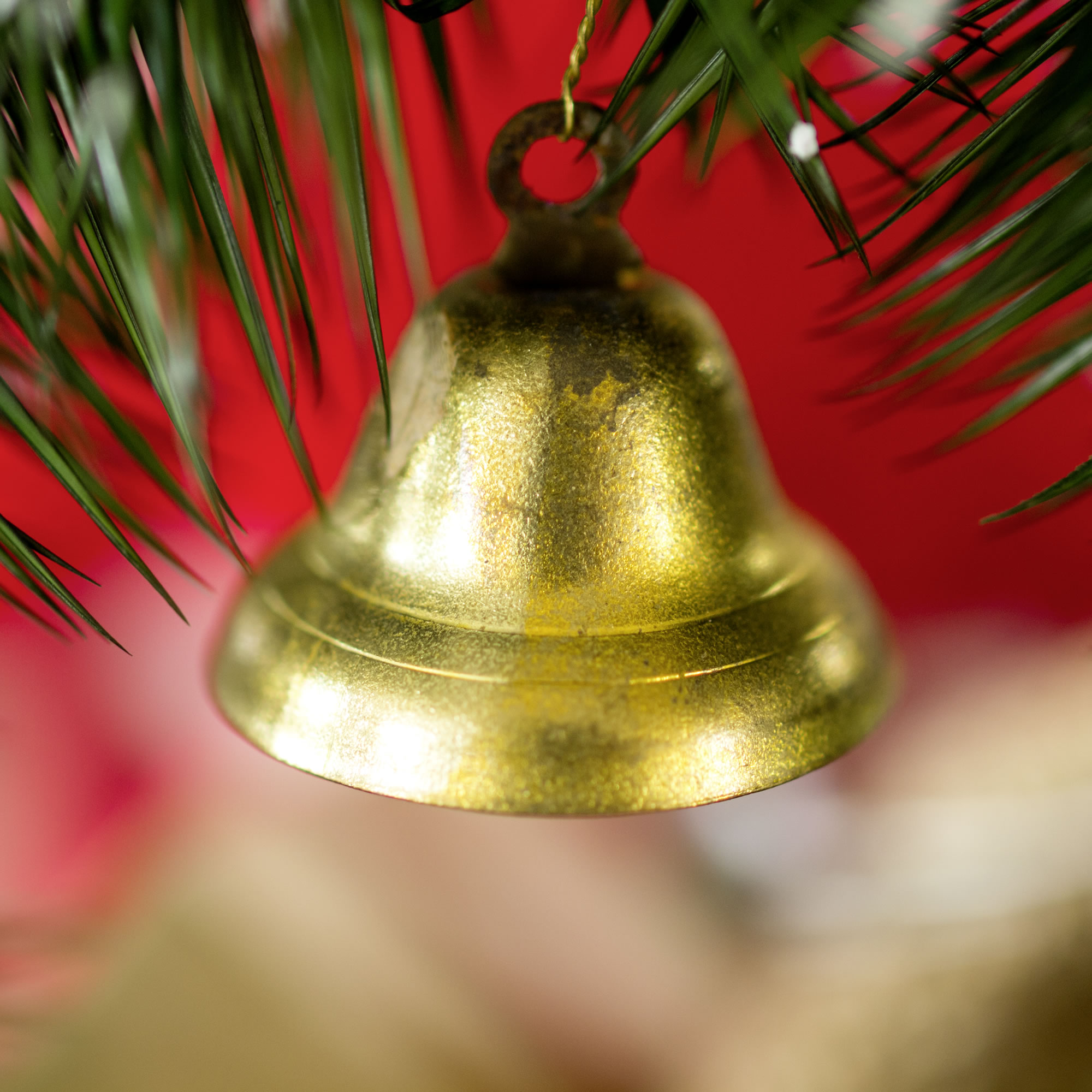 Weihnachtsgespann mit Glücksschwein