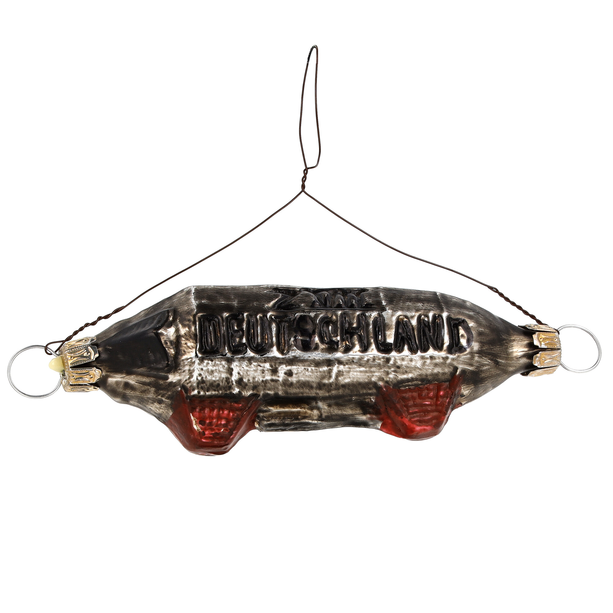 Dekoanhänger Zeppelin mit Aufschrift Deutschland
