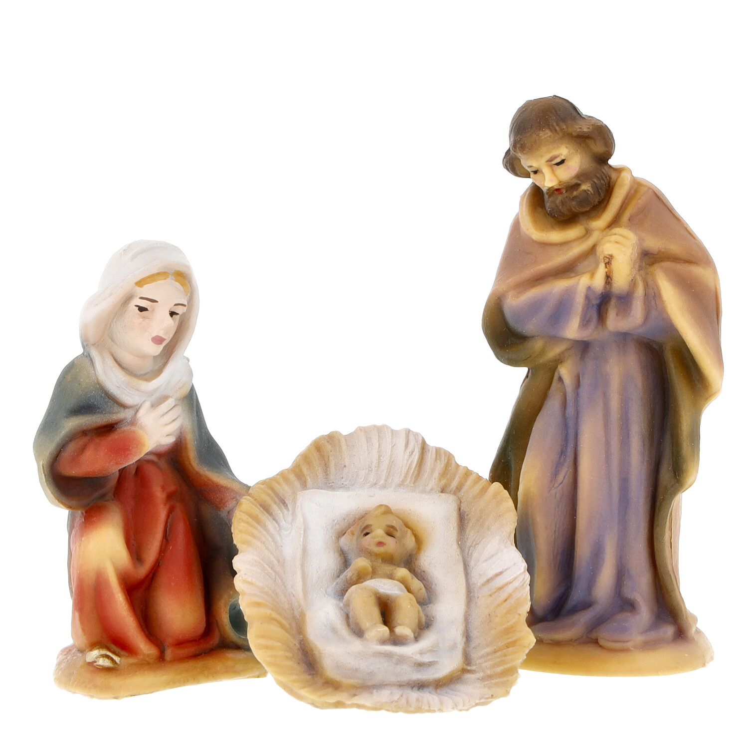 Heilige Familie - Marolin Plastik - Krippenfigur aus Kunststoff - made in Germany