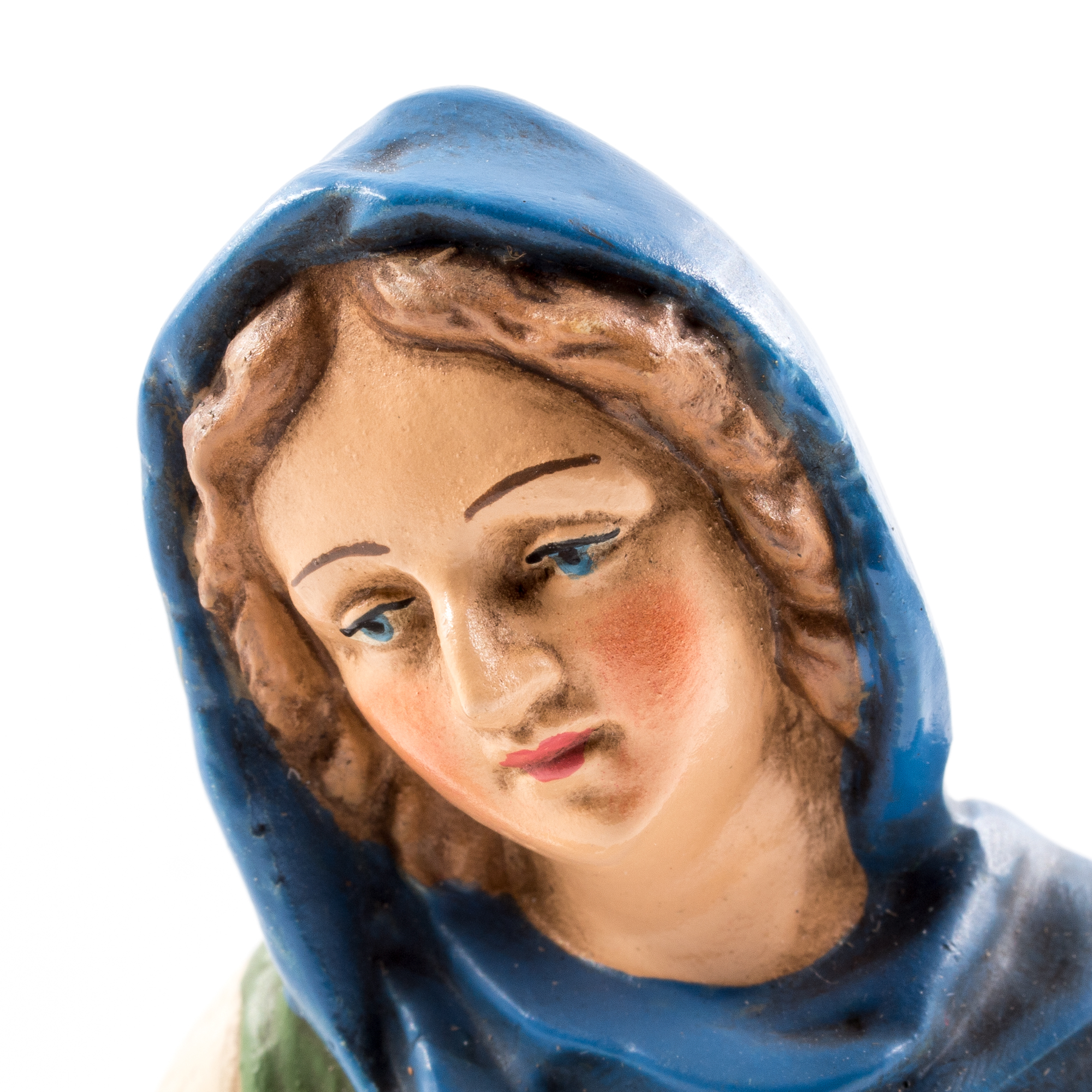 Hirtin mit Brot, zu 17cm Figuren - Marolin Papermaché - made in Germany
