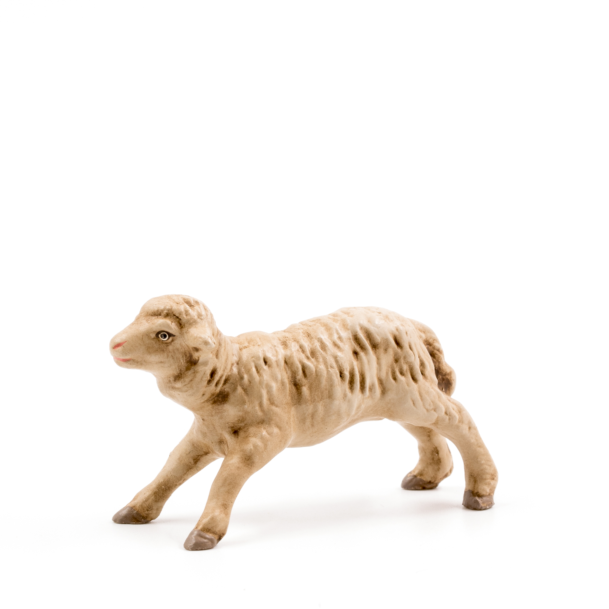 Handbemalte Lammfigur, naturgetreu